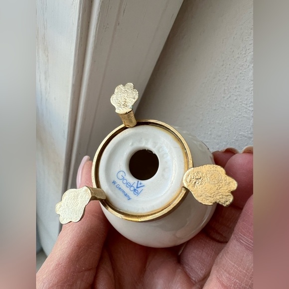 Goebel West Germany | Lot Of 2 Egg Figurines | 1978 And 1980 | Chick And Bunny - Picture 5 of 7